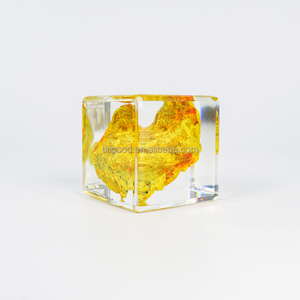 Minerai de cristal naturel Pierre brute Cristal minéral Science pour enfants Enseignement Minerai Résine Spécimen Cadeau Paperweigh - Product Image 5