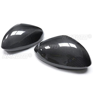 Cubiertas de Espejos Laterales de Fibra de Carbono Seca para Alfa Romeo Giulia Sedán 2017-IN, Estilo Adhesivo - Product Image 3