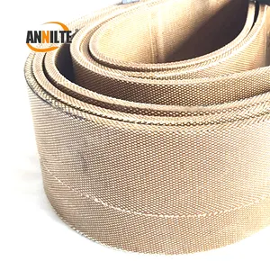 Annilte rubber canvas material winder flat belt spiral tube winding belt for paper tube core machine