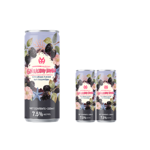 Cóctel en Lata <span class=keywords><strong>de</strong></span> <span class=keywords><strong>Ginebra</strong></span> con Sabor a Frambuesa, 7.5% ABV, 330ml, Natural, Espumoso, Listo para Beber, Venta al Por Mayor - Product Image 3