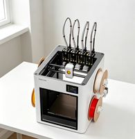 Imprimante 3D FDM à quatre extrudeurs U'1 haute vitesse (500 mm/s) avec grande surface d'impression de 270 mm, buse de 1,75 mm, 200°C