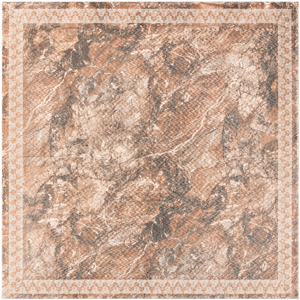 Foulard carré de luxe en satin jacquard imprimé, mélange de viscose, motif encadré, hijab turc, vente en gros OEM - Product Image 2