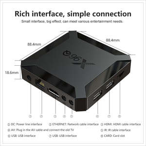 Nouvelle Box TV Android 10.0 X96q, Box IPTV <span class=keywords><strong>X96</strong></span> <span class=keywords><strong>Q</strong></span> 1G 8G 2G 16G Allwinner H313, Décodeur Intelligent - Product Image 5