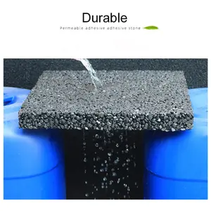 clear 6.5kg kits Resin Bound polyurethane resin Paving for Swimming Pool Surround surface