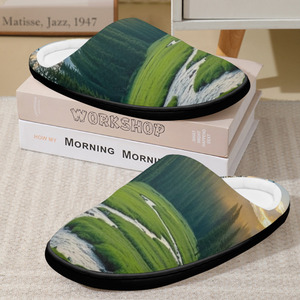 Pantoufles personnalisées en EVA Sandales pour hommes et femmes Chaussures décontractées en peluche Garder au chaud Pantoufles thermiques et confortables - Product Image 5