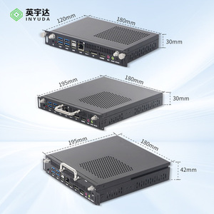 มินิพีซี Inyuda รุ่น Core I5 I7 เจน 10 11 12 13 ขนาด 180x120x30 มม. แบบเสียบปลั๊ก สำหรับการประชุม การสอน และจอขนาดใหญ่ - Product Image 1