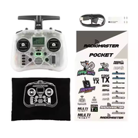 Radiomaster Pocket 2.4GHz CC2500/ELRS Télécommande portable de petite taille avec antenne en plastique pliable pour drone FPV, voiture de course