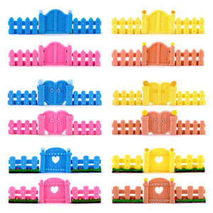 Accessoires pour maison de poupée, portail de jardin, porte de jardin miniature, portail de jardin féerique, portail de jardin miniature en plastique, clôture miniature, porte de conte de <span class=keywords><strong>fées</strong></span> - Product Image 2