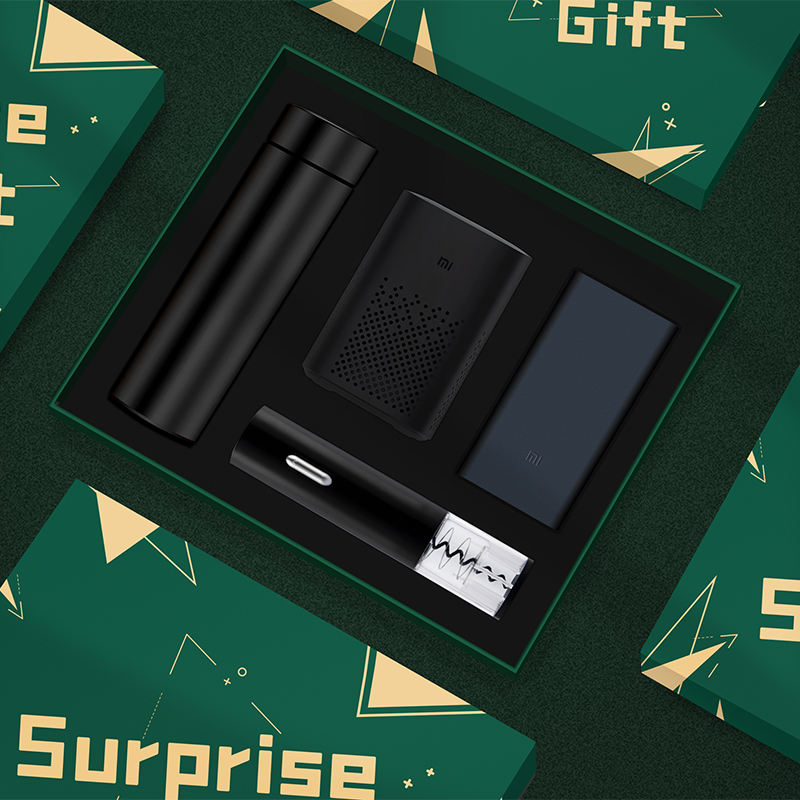 Vacuum Cup+Wine Opener+Speaker+Powerbank