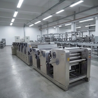 Máquina de Pasta Comercial para Hacer Fideos, Planta de Producción de Pasta Clásica Profesional, Máquina de Pasta Eléctrica Automática