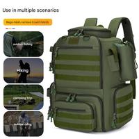 Sac à dos tactique en gros personnalisé, grand espace, activités de formation en forêt, sacs à dos tactiques Oxford pour hommes