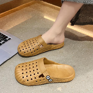 Nuevas <span class=keywords><strong>Sandalias</strong></span> Planas Casuales Retro de Verano para Mujer, con Punta Descubierta, Suela Gruesa y Diseño Calado - Product Image 3