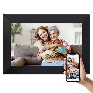 2024 produk baru Bozz 10 inci akrilik bingkai foto Video Digital bingkai foto untuk mini pu foto kulit