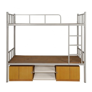 Etagenbetten für Kinder, Jungen und Mädchen, Kindergarten, Schlafsaal, Apartment, Günstige Kommerzielle Metallrahmenbetten mit Schrank und Regal - Product Image 4