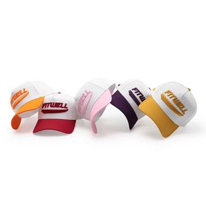 Gorra de Béisbol Deportiva Ajustable de Algodón con Logotipo Personalizado, 5 Paneles, OEM - Product Image 1