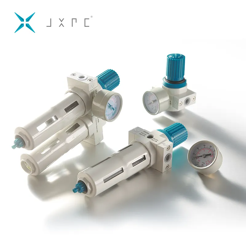 JXPC هوائي FRL وحدة منظم فلتر الهواء مصدر الهواء العلاج