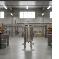 Filtre TS en acier inoxydable 304/316L de haute qualité, boîtier de filtre à sac réutilisable, conception à sac filtrant à insertion latérale et sortie par le bas, électrolytique