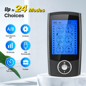 Unidad masajeadora para todo el cuerpo, dispositivo recargable por USB, 24 modos, 20 canales duales, <span class=keywords><strong>EMS</strong></span> <span class=keywords><strong>TENS</strong></span> - Product Image 2