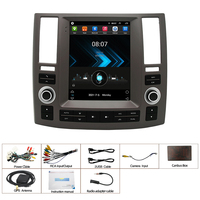 Écran tactile stéréo de voiture Android 11 2 Din 9.7 pouces Tesla Style Multimedia Car Dvd Player pour Infiniti FX35 2006 ~ 2009