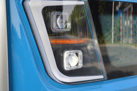 Bus touristique GDS14 avec moteur 72V 7,5KW et batterie 72V, navette électrique professionnelle pour 14 passagers
