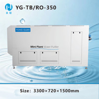 YONG GUAN YG-TB/RO-350 Mini station d'épuration d'eau intégrée 350L/h Système à membrane céramique Purificateur d'eau domestique 2-en-1 220V 2kW