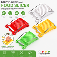 Nieuwe design plastic handmatige multifunctionele vleessnijder met roestvrijstalen mes voor bakken - makkelijk schoon te maken