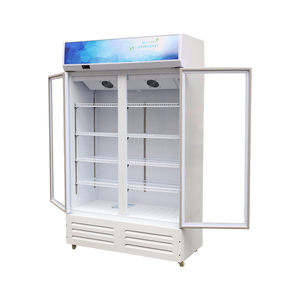 Tủ Lạnh 2 Cửa Kính Siêu Thị Tủ Lạnh Đồ Uống Tủ Lạnh Rượu Vang Tủ Lạnh Bia 5 Tầng Không Điều Chỉnh Độ Cao - Product Image 4