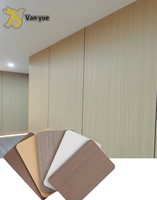Panneau mural en fibre de charbon de bambou, design moderne en PVC, insonorisant, ignifuge, imperméable, design graphique, 5 ans