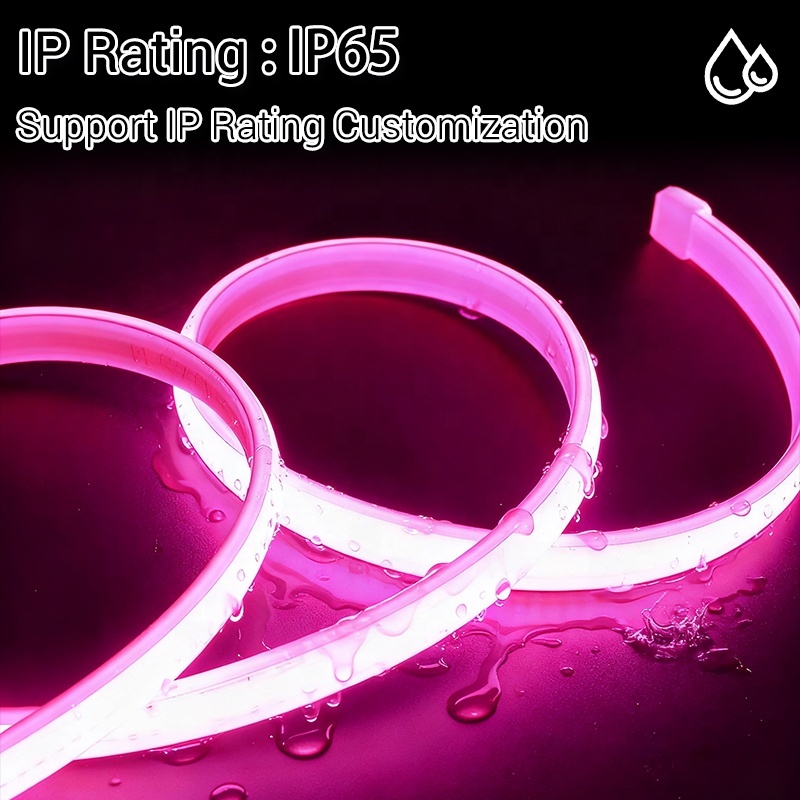 Customization High Brightness IP65 12W/M COB LED Strip Lights Indoor Home Decoration High CRI 90 50000 Hours Lifespan 2-Year