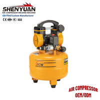 Compresseurs industriels à piston SHENYUAN 0.96KW compresseur d'air portable SYW960-30H de compresseur d'air sans huile à grande vitesse