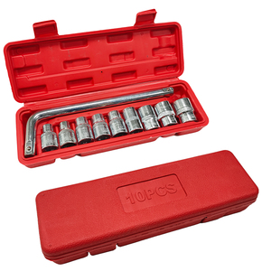 Juego de 10 Llaves de Trinquete de 1/4'' de Acero al Carbono, Herramienta para Reparación de Autos, Barcos, Motocicletas y Bicicletas, Venta al Por Mayor de Fábrica OEM - Product Image 1