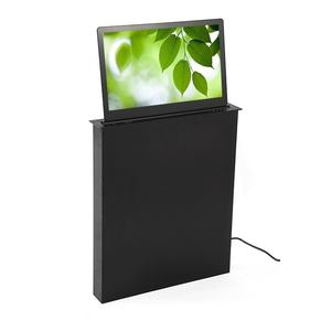 Personalizado 15,6 18,5 21,5 pulgadas inteligente eléctrico motorizado votación Flip LCD <span class=keywords><strong>Monitor</strong></span> de elevación inteligente sin papel sistema de conferencia <span class=keywords><strong>Monitor</strong></span> de elevación - Product Image 1