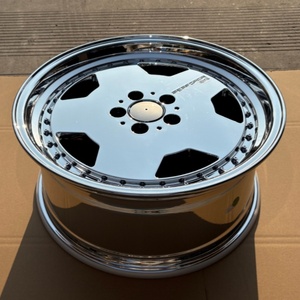 Rines AVT Cromados 5x112 Forjados de 18 Pulgadas, Rines Clásicos de Aleación para Automóviles de Pasajeros para <span class=keywords><strong>Mercedes</strong></span> W124 W205 W202 W204 W140 - Product Image 2