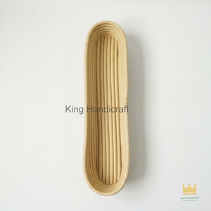 Cesta de fermentación de pan de masa madre de caña natural personalizada, tejida a mano, para panadería, precio económico - Product Image 2