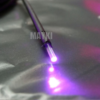 0.75/1.0/1.5/2.0/2.5/3.0mm veste noire en plastique Fiber optique câble fin lueur scintillant ciel étoilé plafond piscine