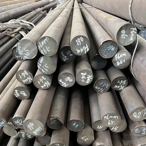 Barre ronde en acier allié, diamètre 10-300 mm, laminée à chaud, qualité SAE1045 Q235, pour la fabrication d'arbres, origine Shandong, acier pour emboutissage à froid - Product Image 2