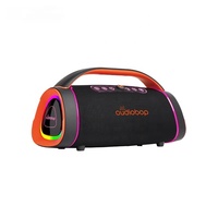 Enceinte Bluetooth portable personnalisable avec logo, son stéréo TWS 3 voies HiFi, DSP, Bluetooth 5.4, RGB, pour plage, fêtes et extérieur
