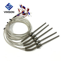 Sonde de thermocouple à ressort de type K/J/PT100, capteur de pression à ressort, régulateur de température