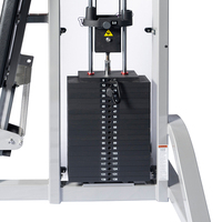 Mesin Latihan Kekuatan ROSEN Commercial Q235 Baja Galvanis Pin Loaded Hammer Strength Pectoral Fly Rear Deltoid
