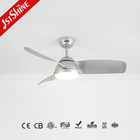 Ventilateur de plafond intelligent 1stshine 42 pouces avec pales en ABS, design moderne, efficace et sûr, avec lumière LED, directement de l'usine