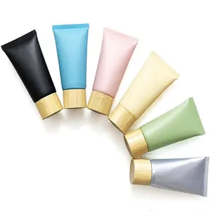High Level Cosmetics Containers Facial Cleanser Tube Plastic Skin Care Packing Tube