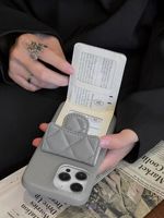Étui de téléphone à bandoulière de luxe avec sangle en chaîne portefeuille en cuir PU pour iPhone 17 16 15 14 13 12 Pro Max Plus