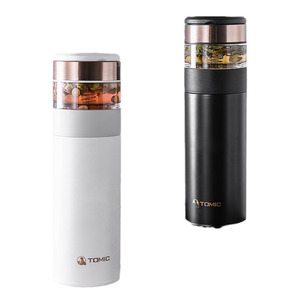 Bouteille infuseur à thé Tomic 500 ml avec filtre, thermos de voyage portable pour usage professionnel - Product Image 2