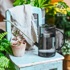 Thép Không Gỉ Dài Vòi Tưới Nước Nồi 1L/34Oz Nhựa Nhỏ Tưới Nước Lon - Product Image 2