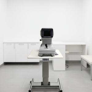 Professional Medical <strong>Optometry</strong> Equipment 630-800mm Bearing 150kg Aluminum Pillar Auto Lift Stage Desk Electrical Elevating <strong>Table</strong> - Product Image 1
