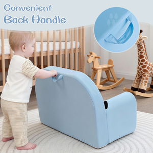 Canapé enfant dessin animé, <span class=keywords><strong>fauteuil</strong></span> compressé pour garçons, chaise en mousse confortable pour la lecture avec housse amovible et lavable - Product Image 2