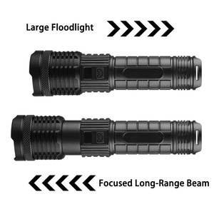 समायोज्य फोकस रिचार्जेबल फ्लैशलाइट के साथ Tikकू ज़ोमैबल फ्लैशलाइट पावर बैंक फ़ंक्शन के साथ - Product Image 2