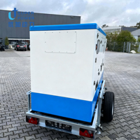 Générateur diesel sur remorque 100 kVA-250 kVA triphasé 50/60 Hz insonorisé à démarrage automatique ATS