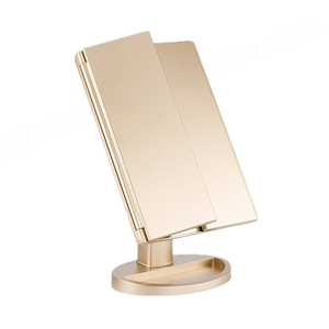 Thiết kế mới nhỏ gọn trang điểm gương đầy đủ ánh sáng ba màu LED miễn phí thường vụ <span class=keywords><strong>Vanity</strong></span> bảng gương - Product Image 5