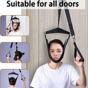 Dispositivo de tracción <span class=keywords><strong>cervical</strong></span> portátil Uso en el hogar Alivio del dolor de cuello Camilla Hamaca - Product Image 4
